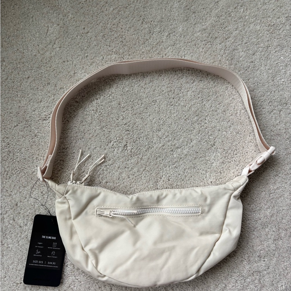 Fabletics “The Sling Bag” in Bone Crossbody Bag - Picture 5 of 10